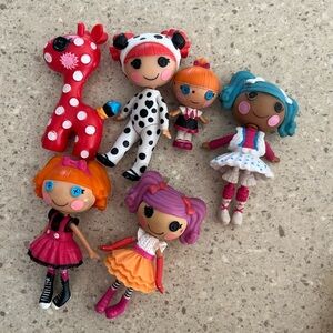 Lalaloopsy Mini Dolls Set with Colorful Outfits